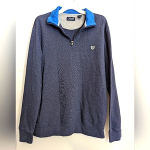 Men's Chaps Pullover Long Sleeve Shirt Size XL